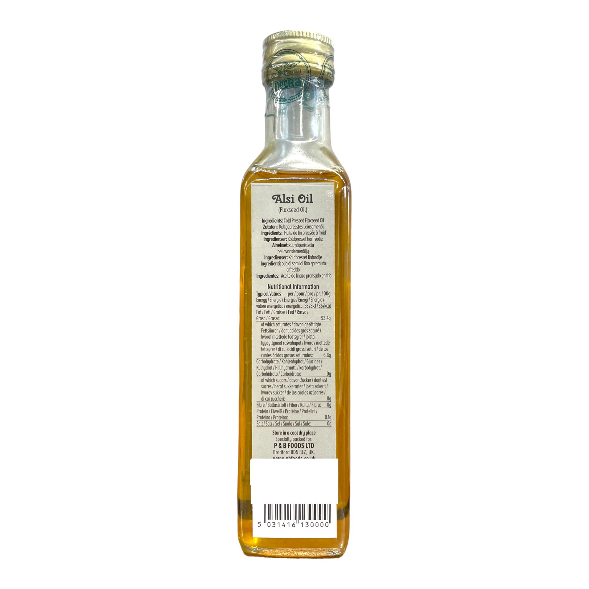 Alsi Oil (Flaxseed Oil) 250ml - Image 2