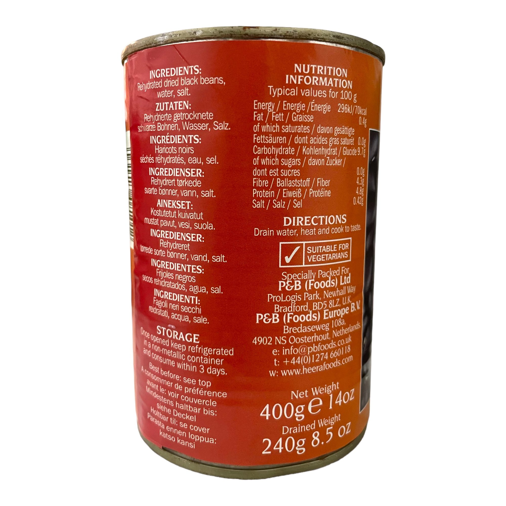 Black Beans Heera 400g - Image 2