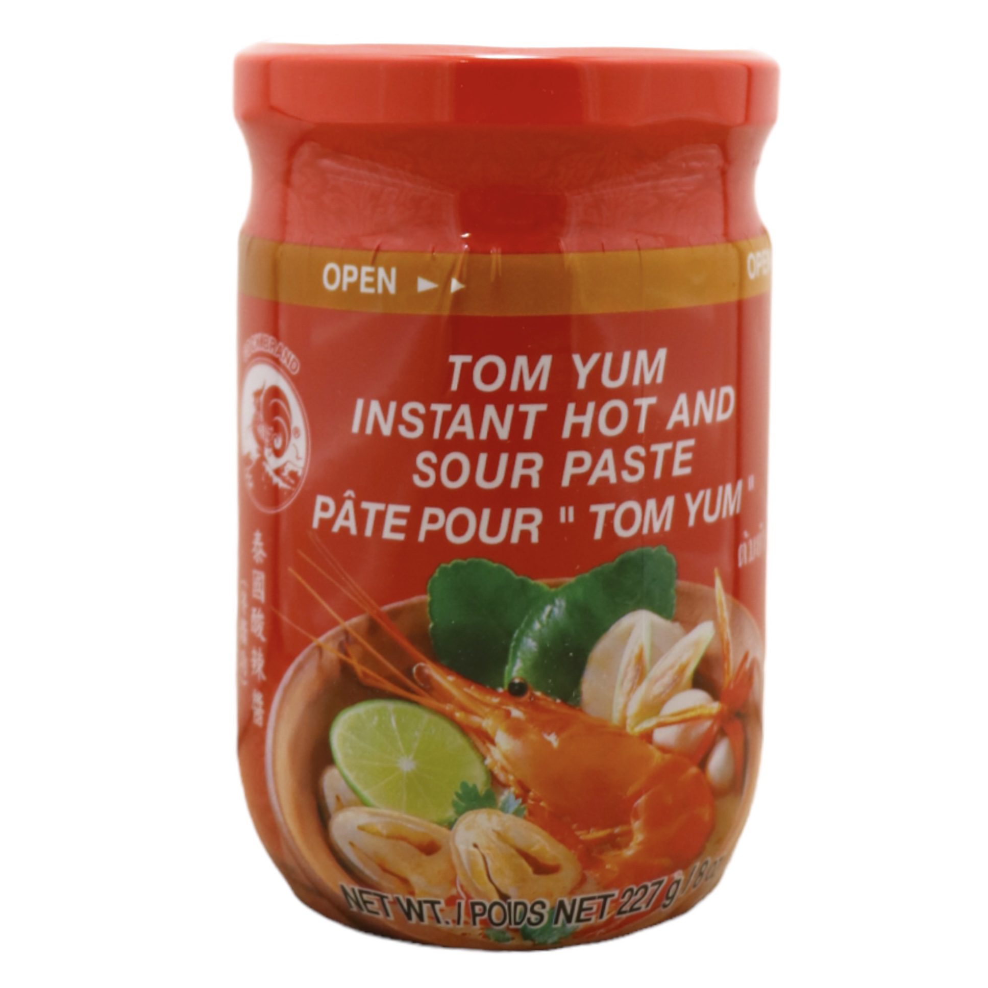 Tom Yum Instant Hot And Sour Paste COCK BRAND 227g