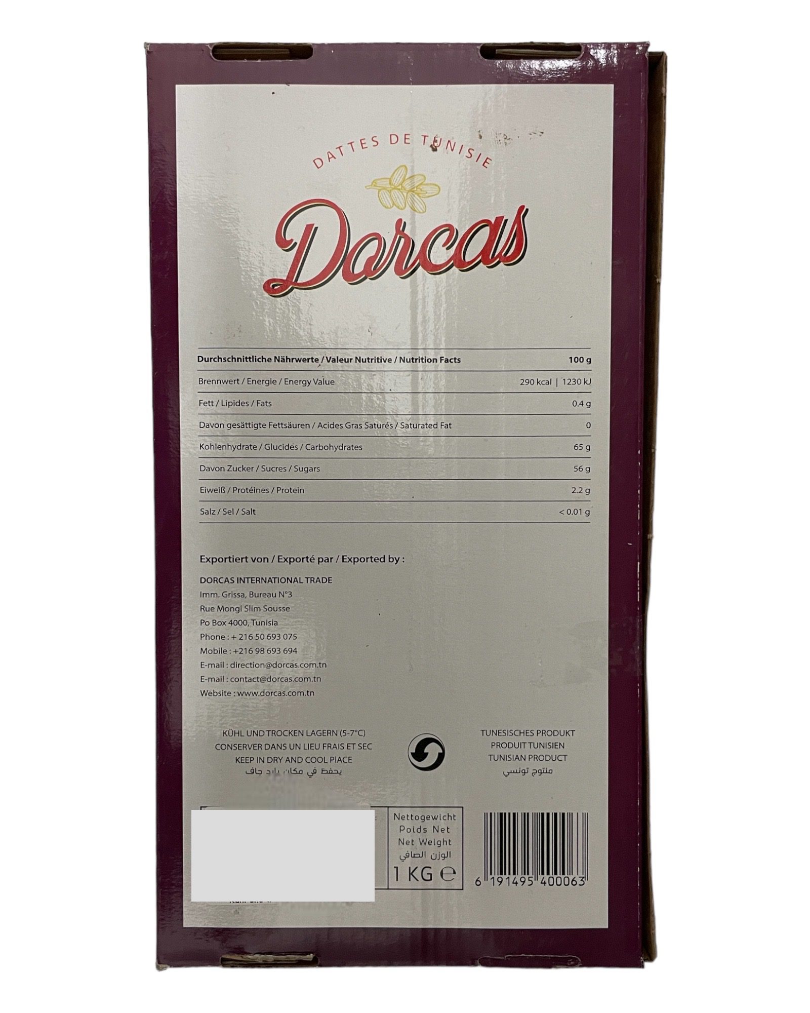 Dates Dorcas (Without Stem) 1kg - Image 3