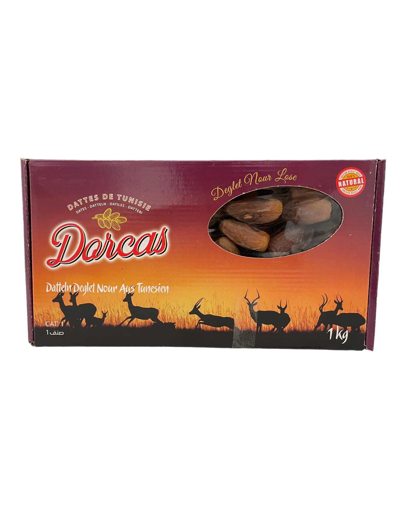 Dates Dorcas (Without Stem) 1kg