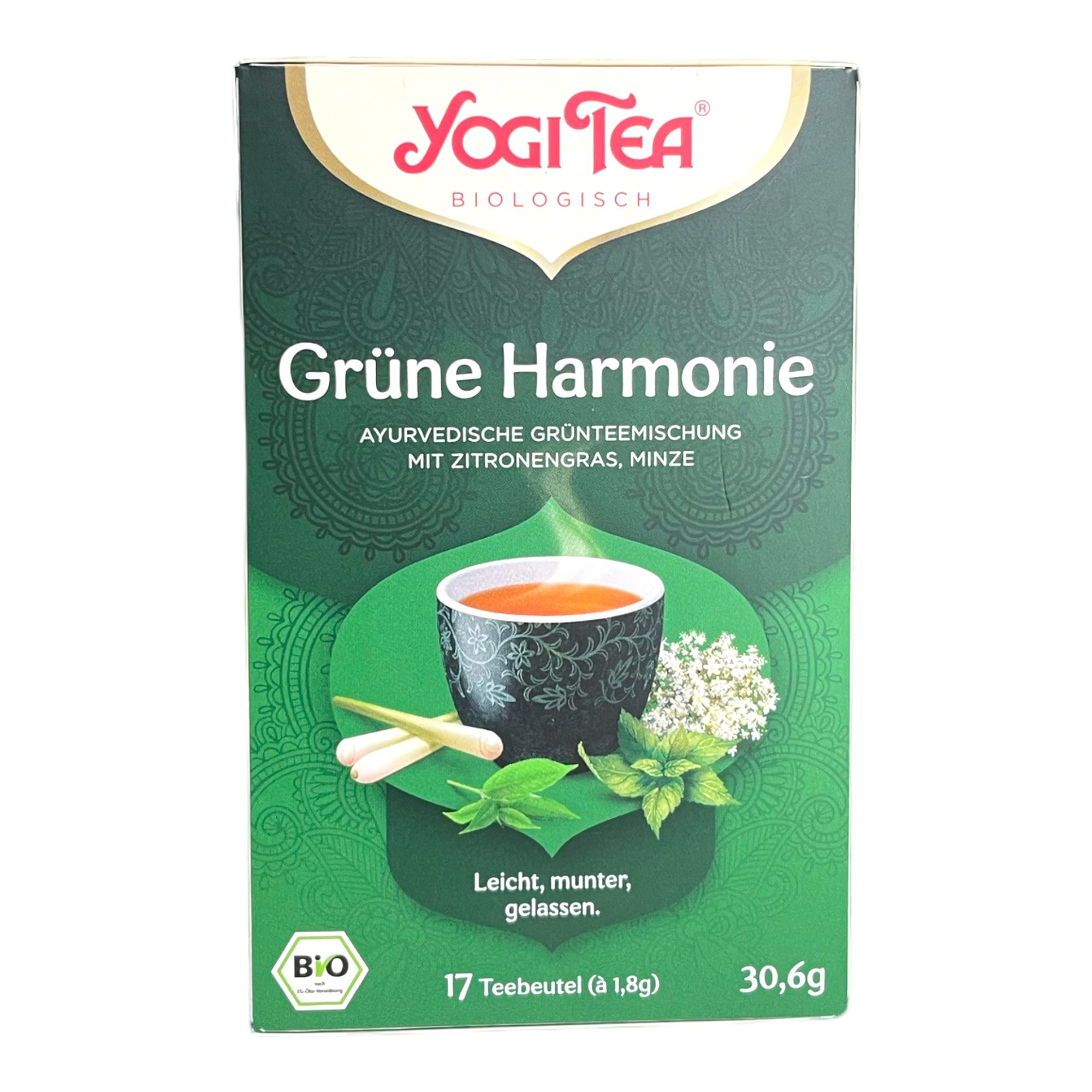 Grüne Harmonie Tee Bio YOGI TEA 30.6g (17 Tea Bags)
