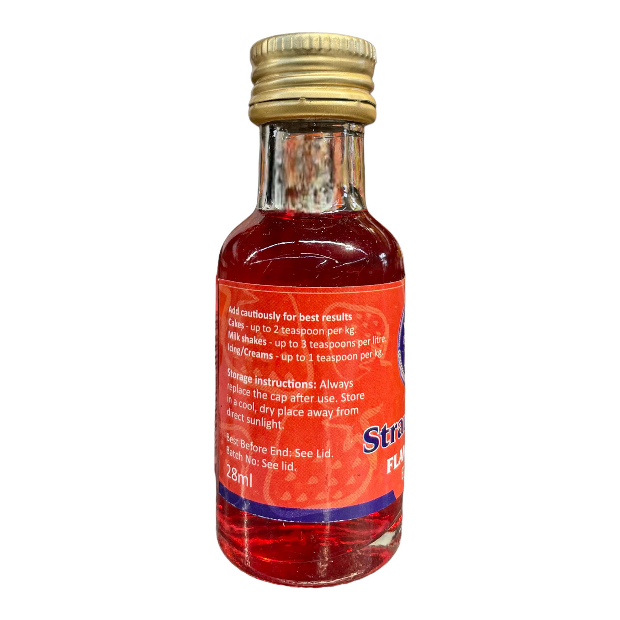 Strawberry Flavouring Essence (Erdbeeressenz) HEERA 28ml - Image 2