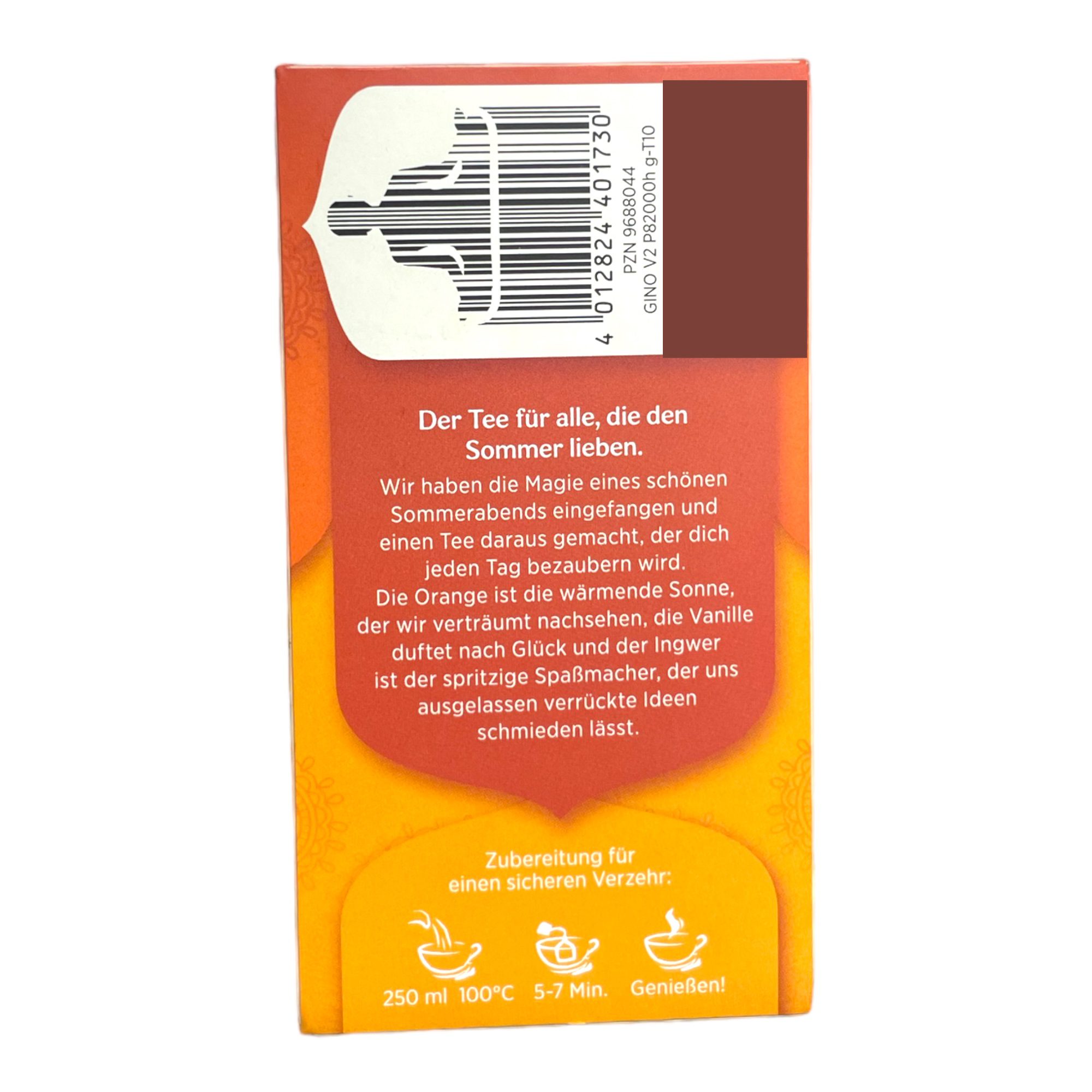 Ingwer Orange mit Vanille Bio YOGI TEA 30.6g( 17 Tea Bags) - Image 4