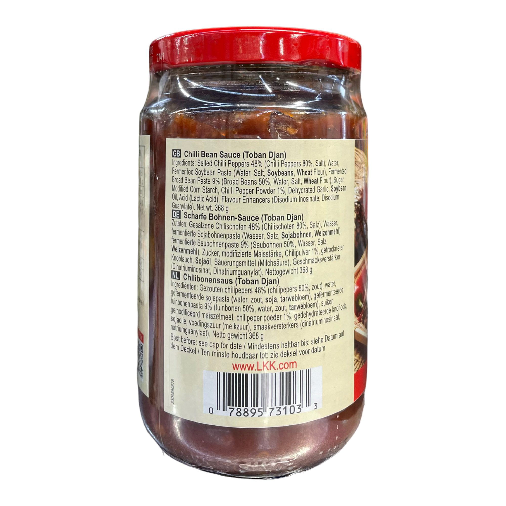 Chilli Bean Sauce (Toban Djan) LEE KUM KEE 368g - Image 2
