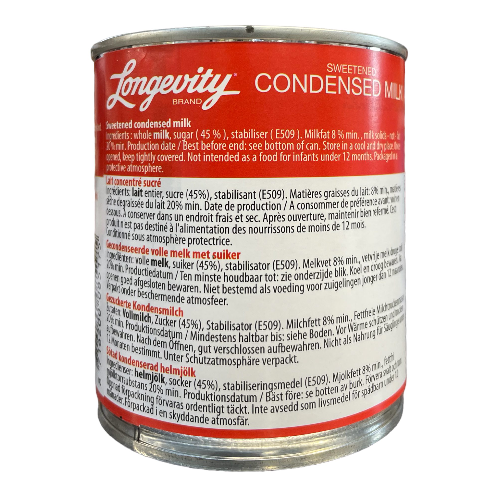 Condensed Milk LONGEVITY 397g - Image 3