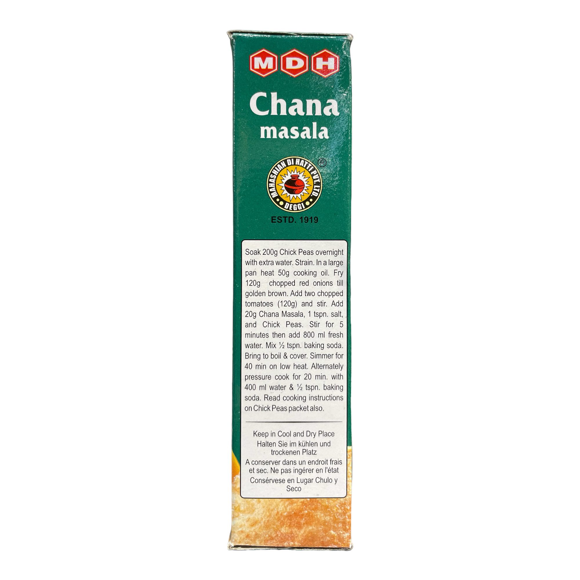 Chana Masala MDH 100g - Image 3