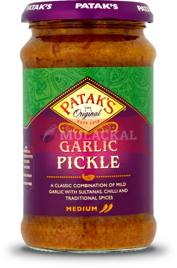 Garlic Pickle (medium hot) PATAK 283g