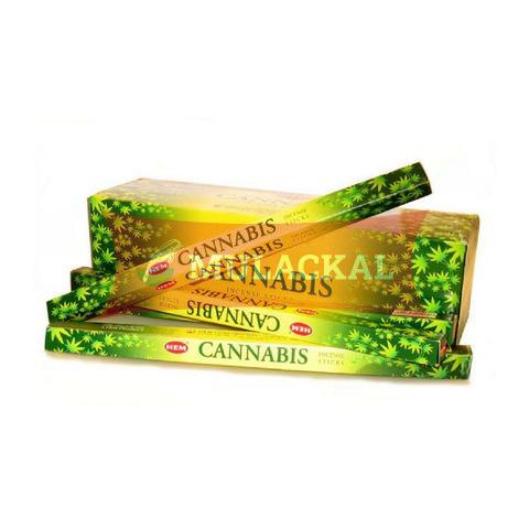 Cannabis Incense Sticks Hem (6-Box Packet)