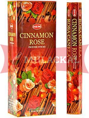 Cinnammon Rose Incense Sticks Hem(6-Box packet)
