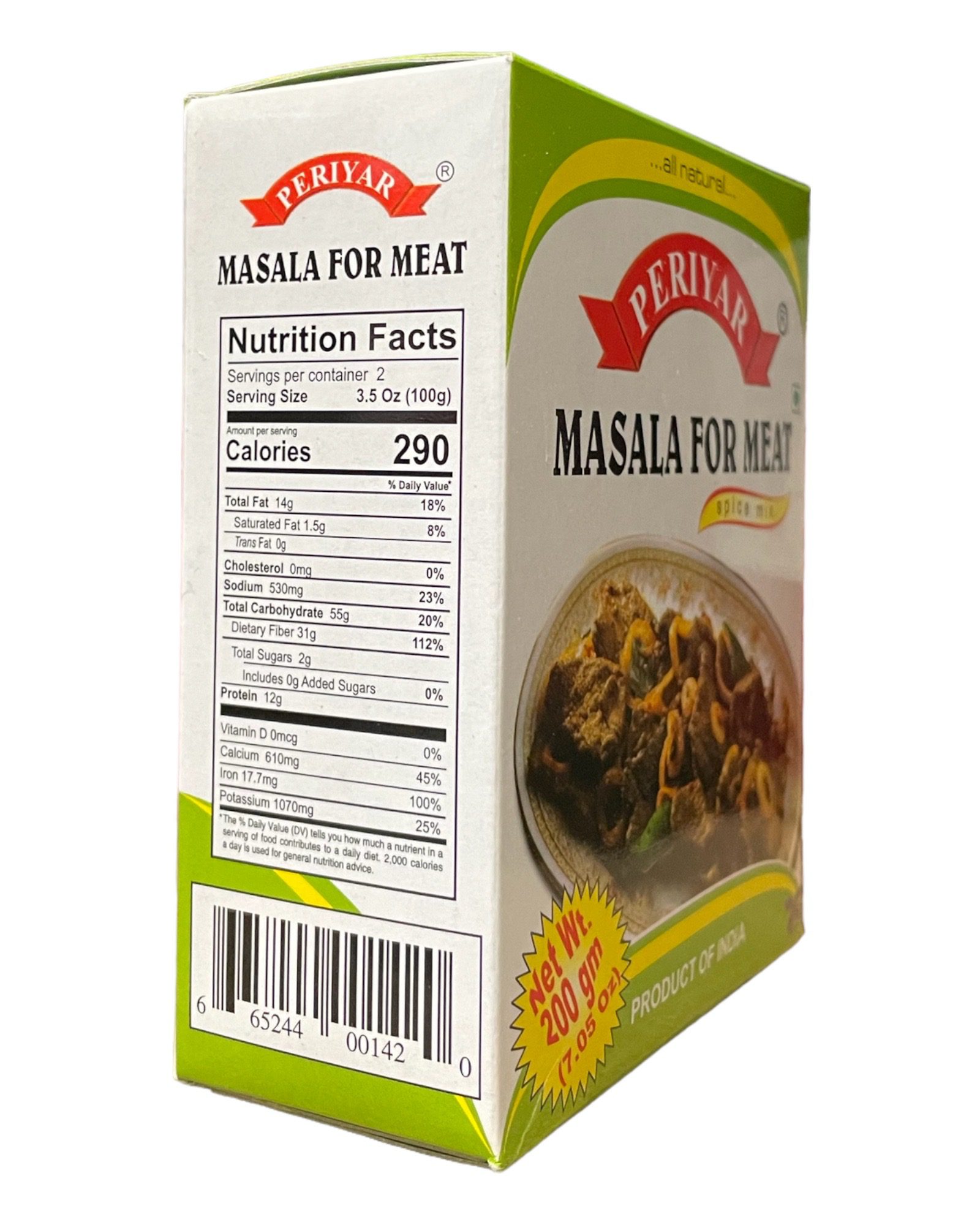 Masala For Meat (Periyar) 200g - Image 3