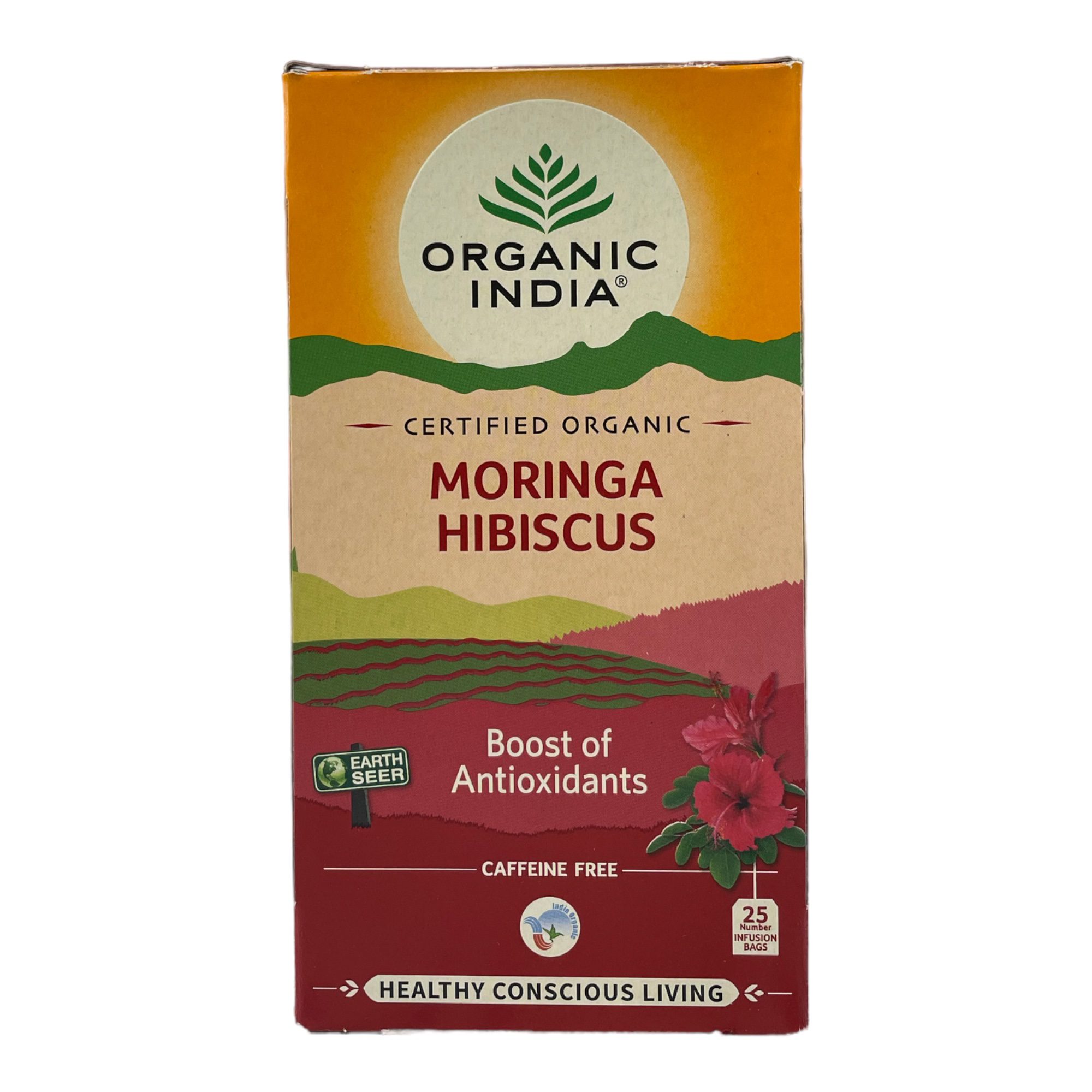 Moringa Hibiscus ORGANIC INDIA 25Tb 50g