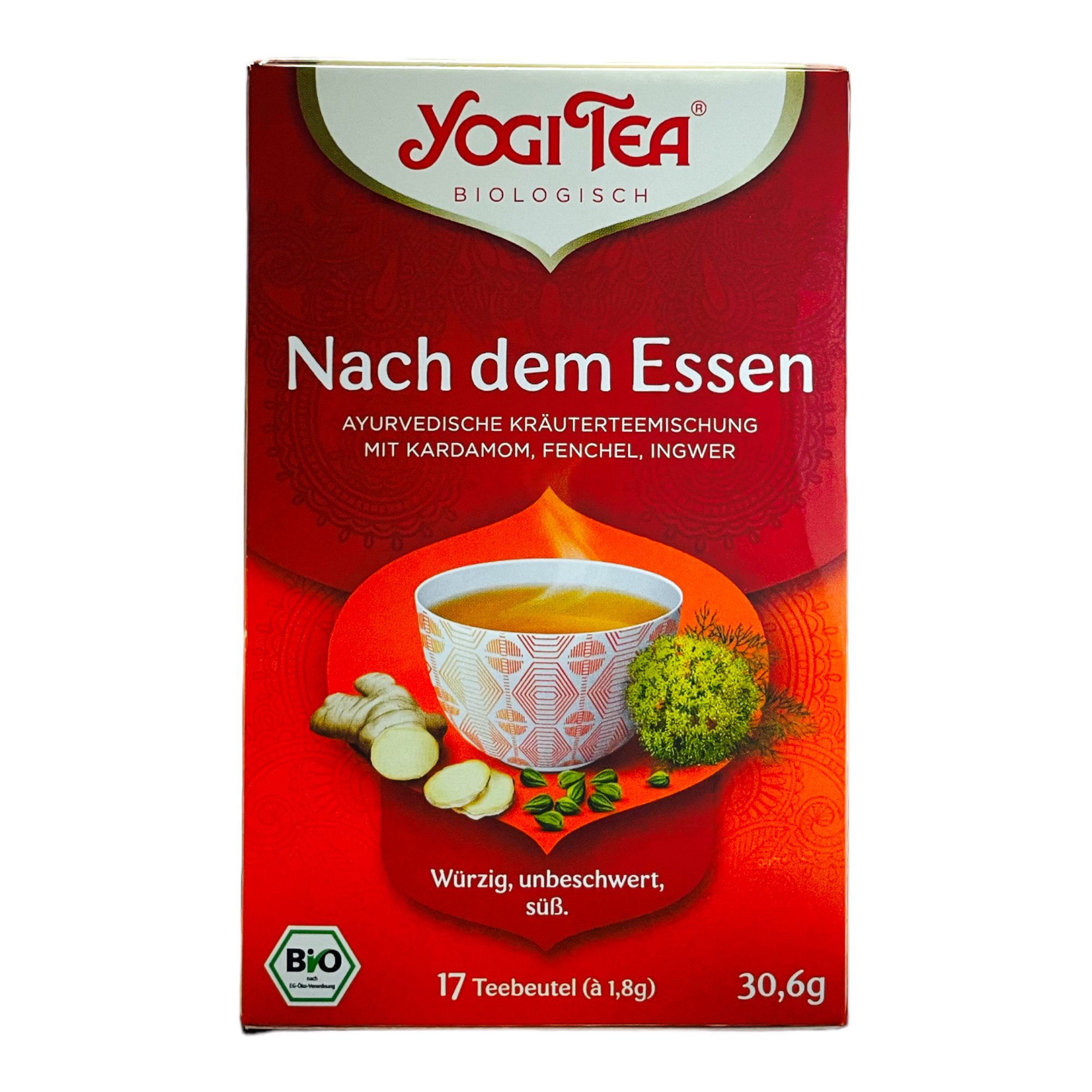 Nach dem Essen Bio YOGI TEA 30.6g (17 Tea Bags)