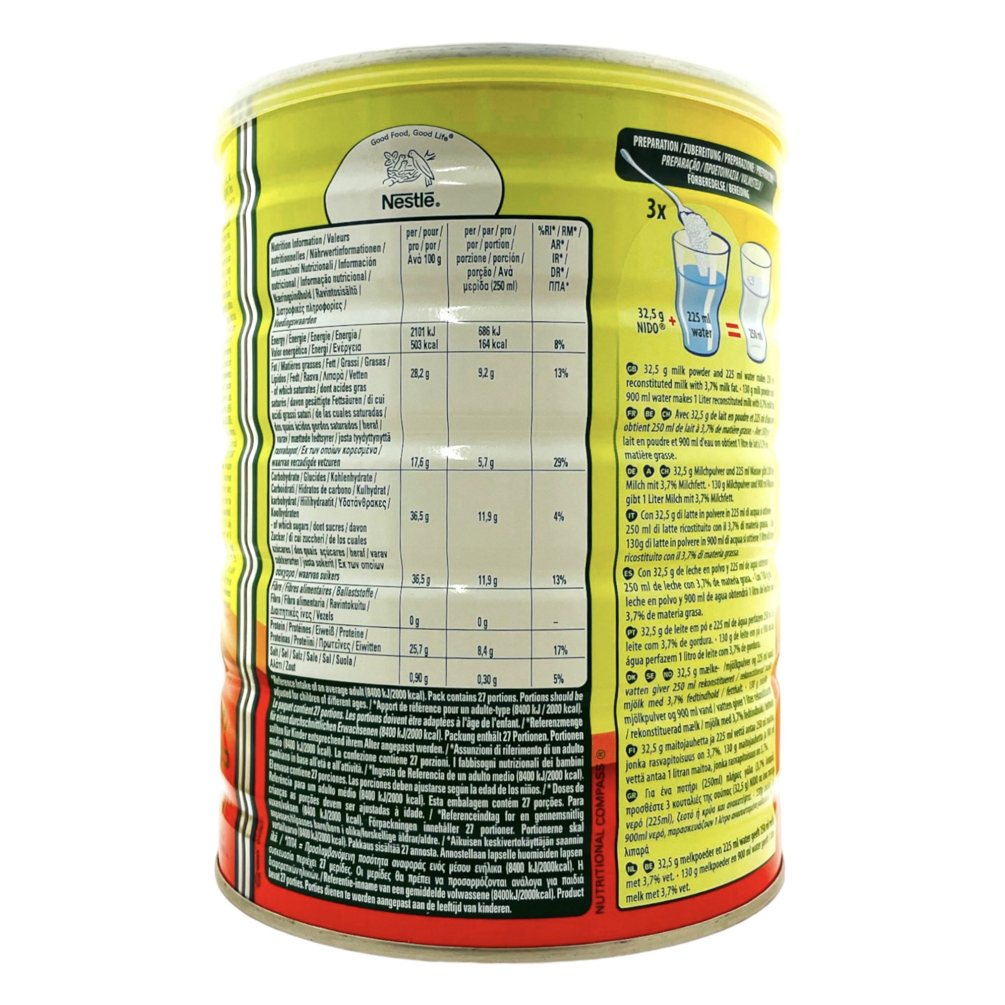 Milk Powder Nido 900g - Image 2