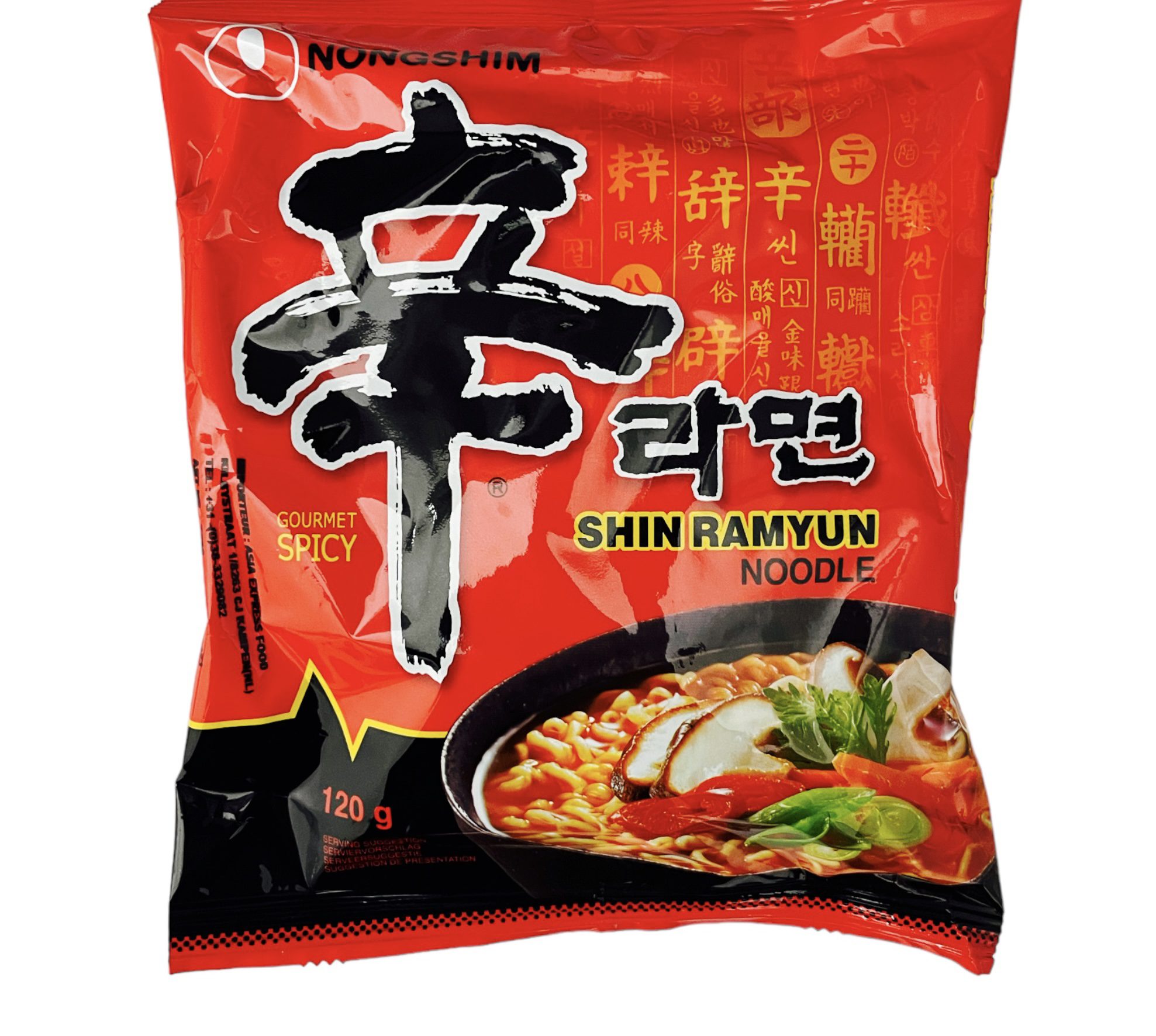 NONG SHIM Shin Ramyum Noodles 120g