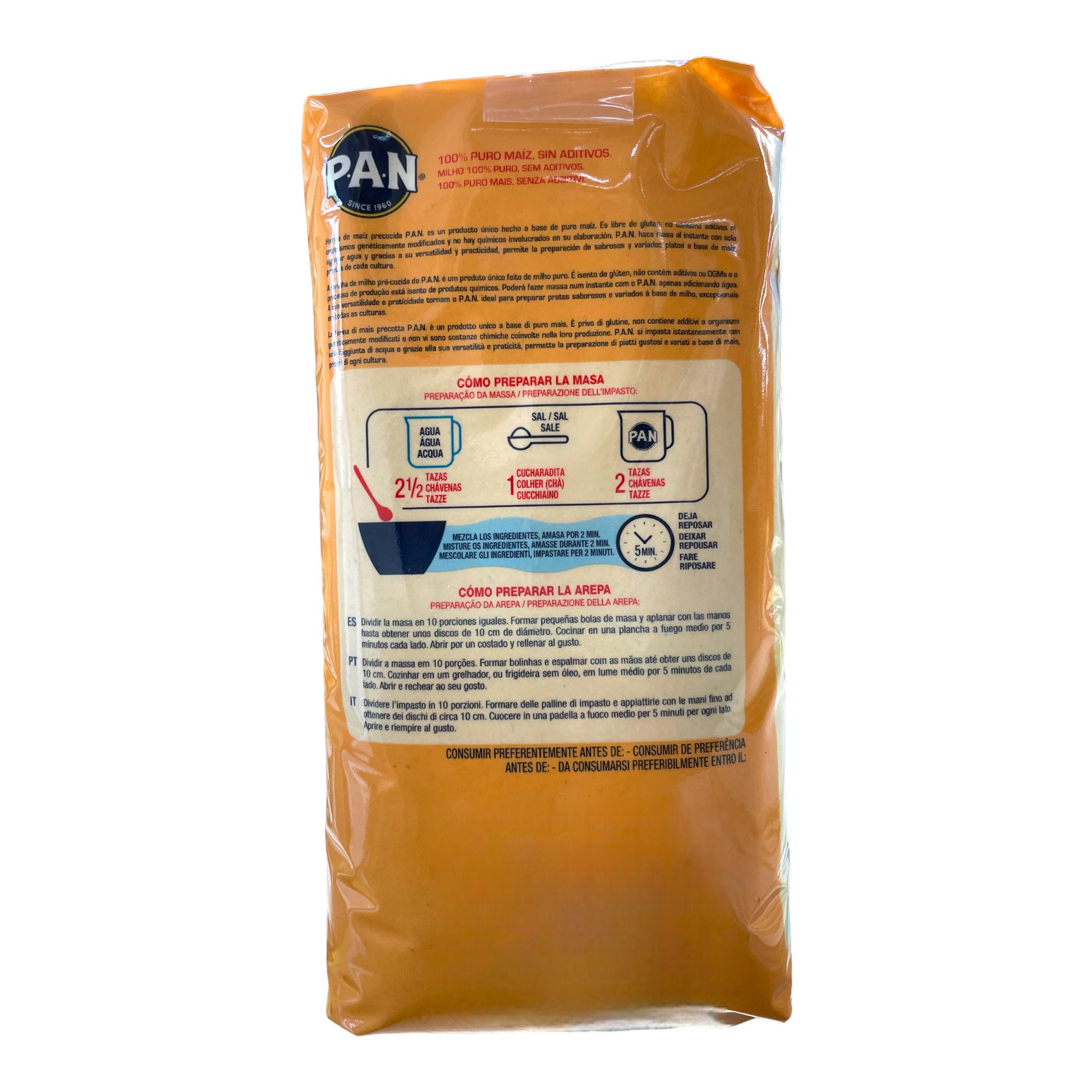 P.A.N Yellow Maize Flour 1kg - Image 2