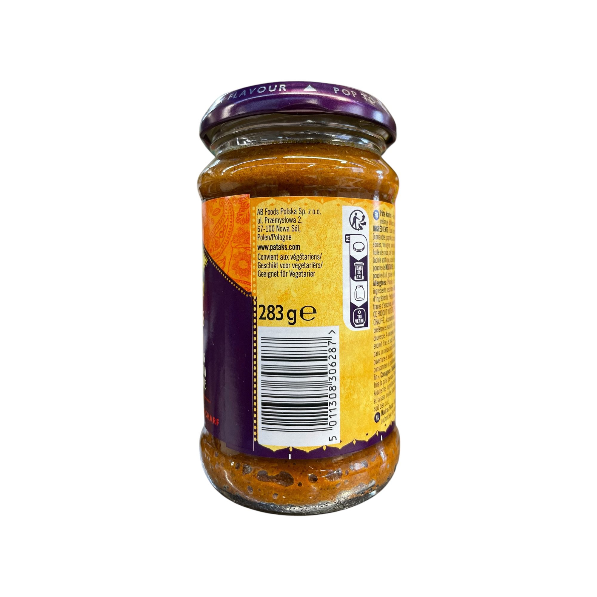 Patak's Madras Paste 283g - Image 2