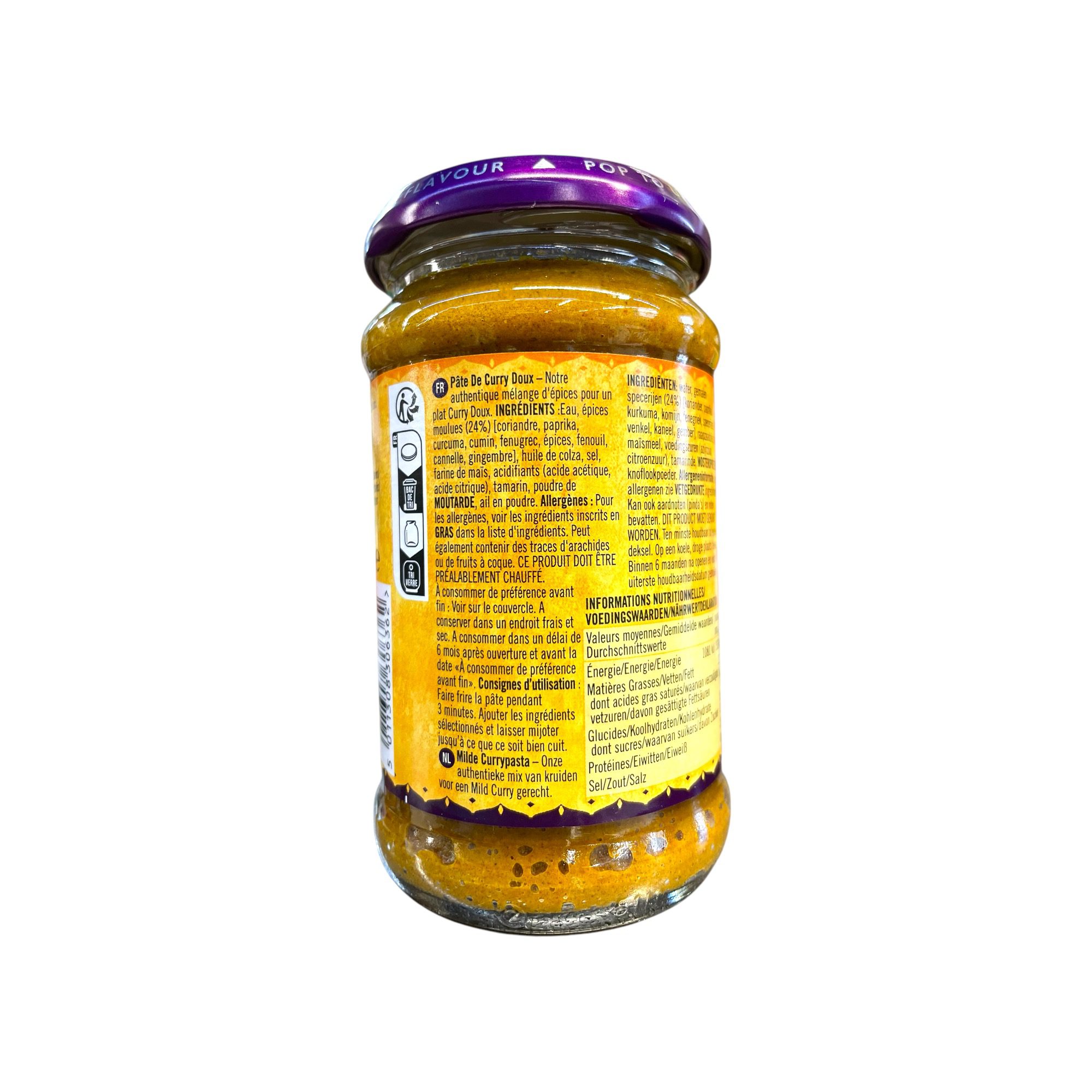 Patak's Mild Curry Paste 283g - Image 2