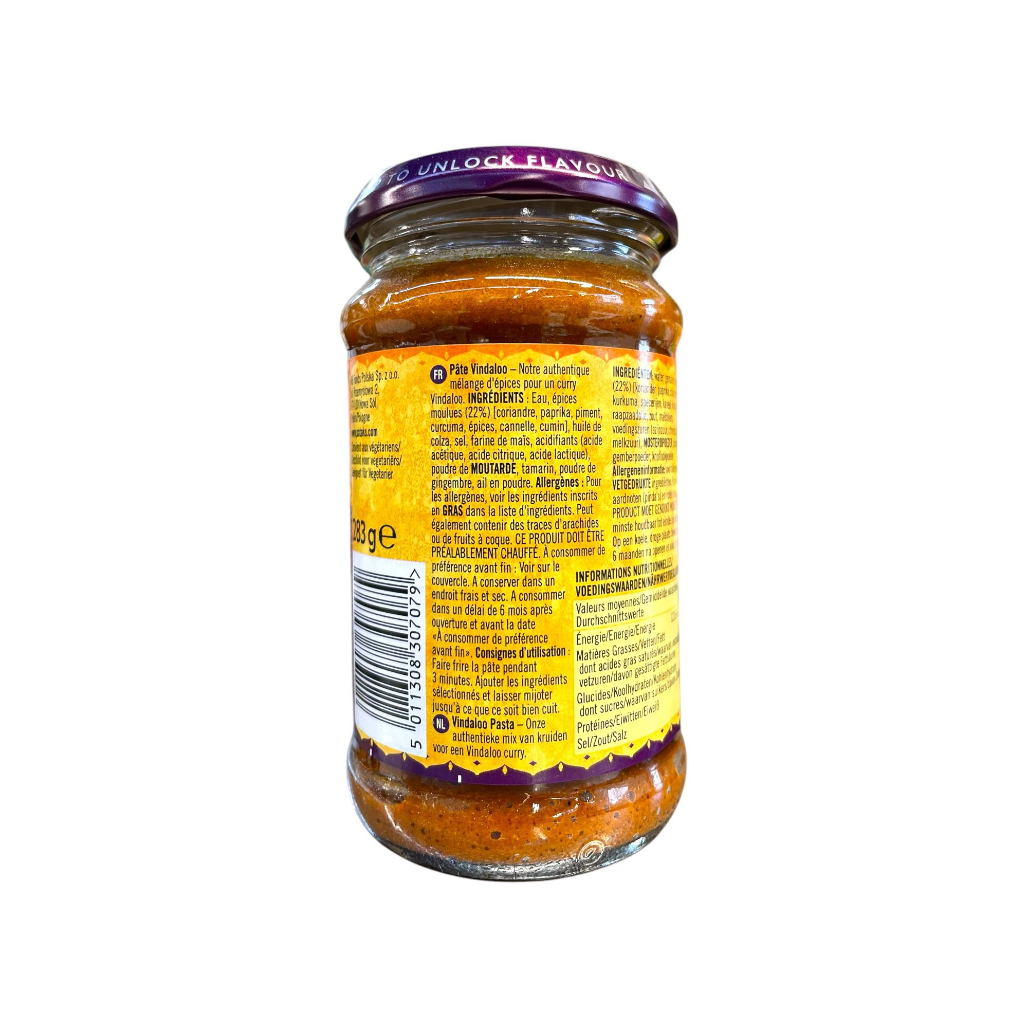 Patak's Vindaloo Paste 283g - Image 2