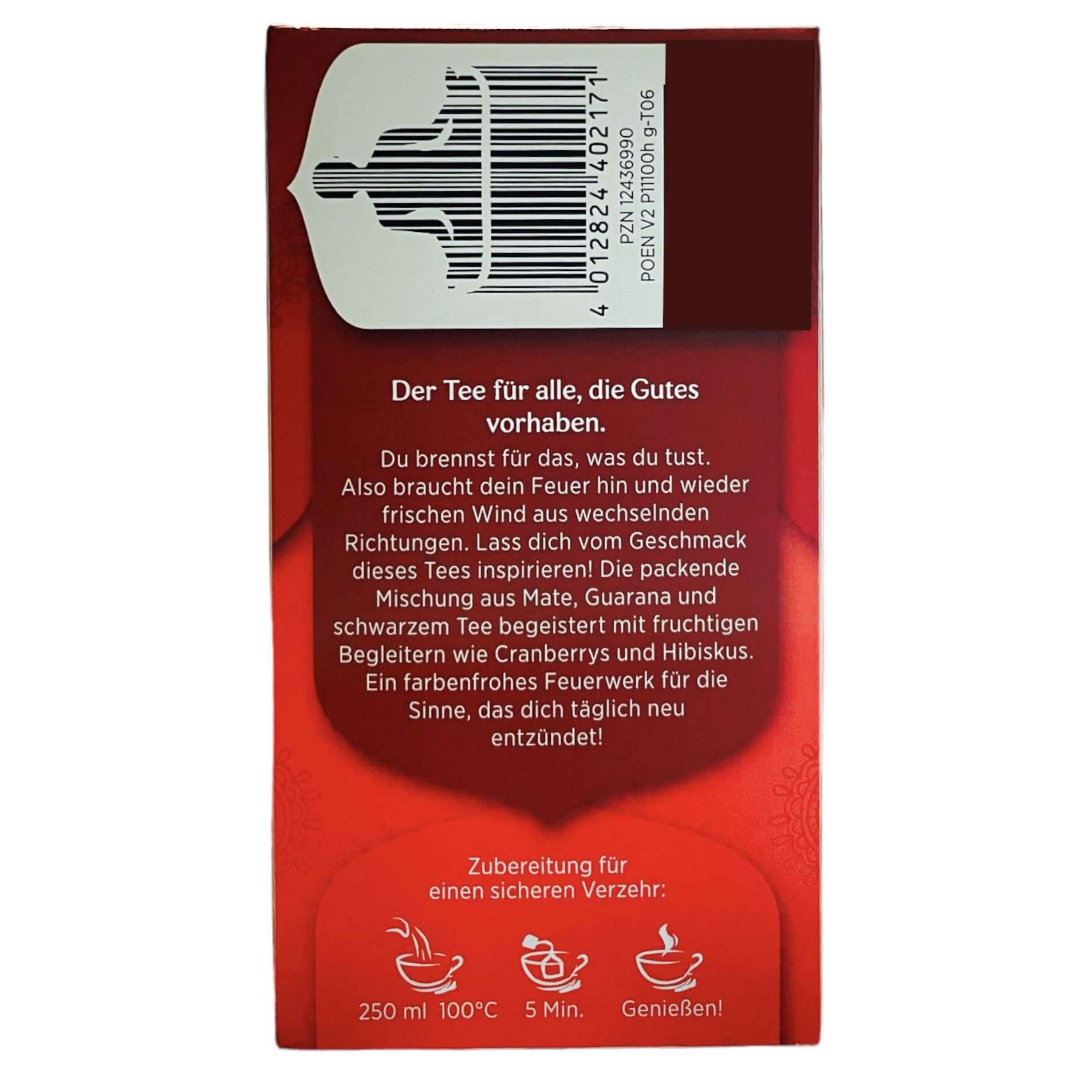 Positive Energie (Cranberry Hibiskus) Bio YOGI TEA 30.6g (17 Tea Bags) - Image 4
