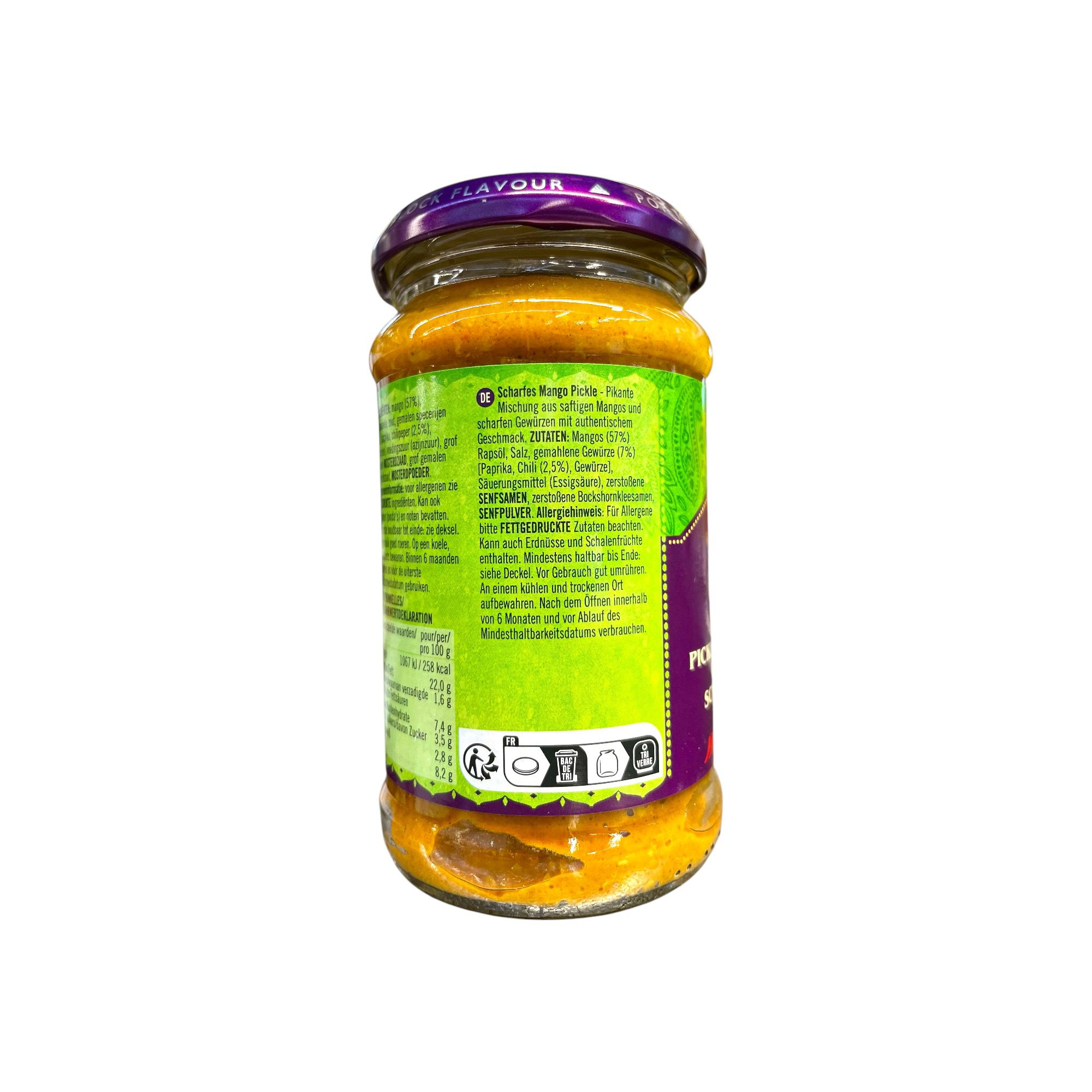 PATAK'S Hot Mango Pickle 283g - Image 3