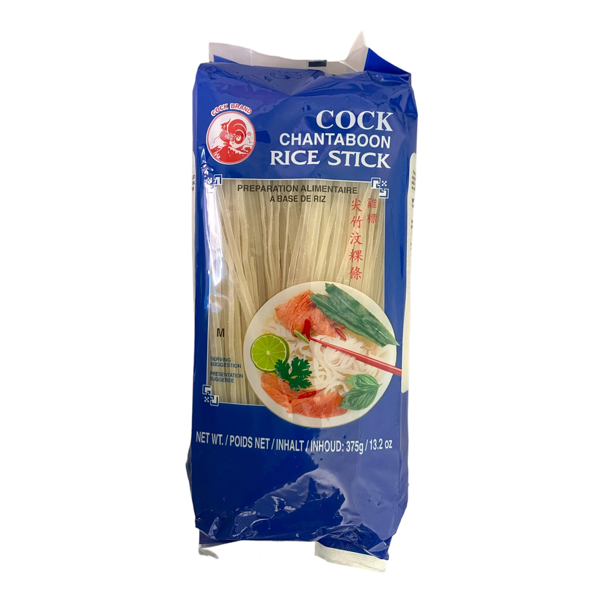 Rice noodle (Rice Stick) COCK 3mm 375g