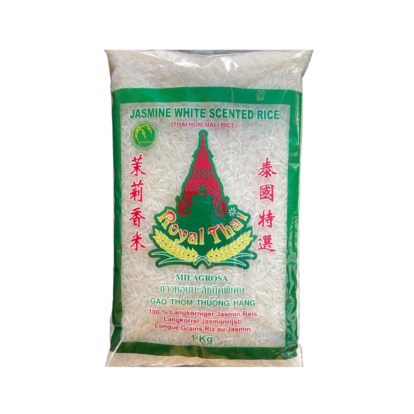 Jasmine White Scented Rice Royal Thai 1kg