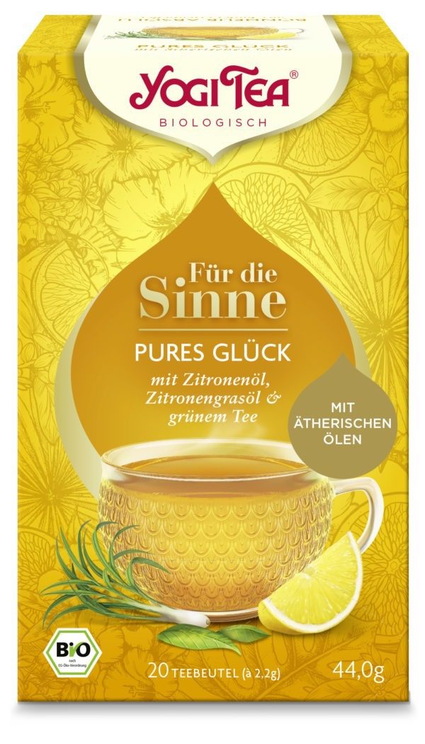 Für die Sinne - Pures Glück Bio YOGI TEA 44g