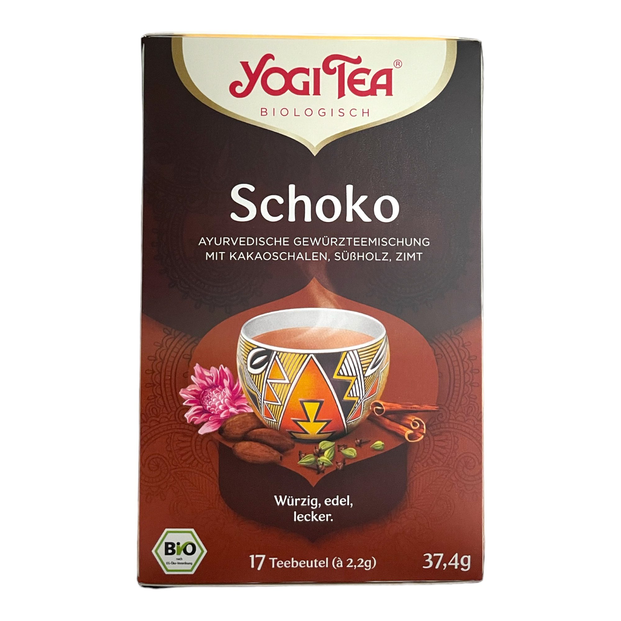 Schoko Tee Bio YOGI TEA 37.4g (17 Tea Bags)