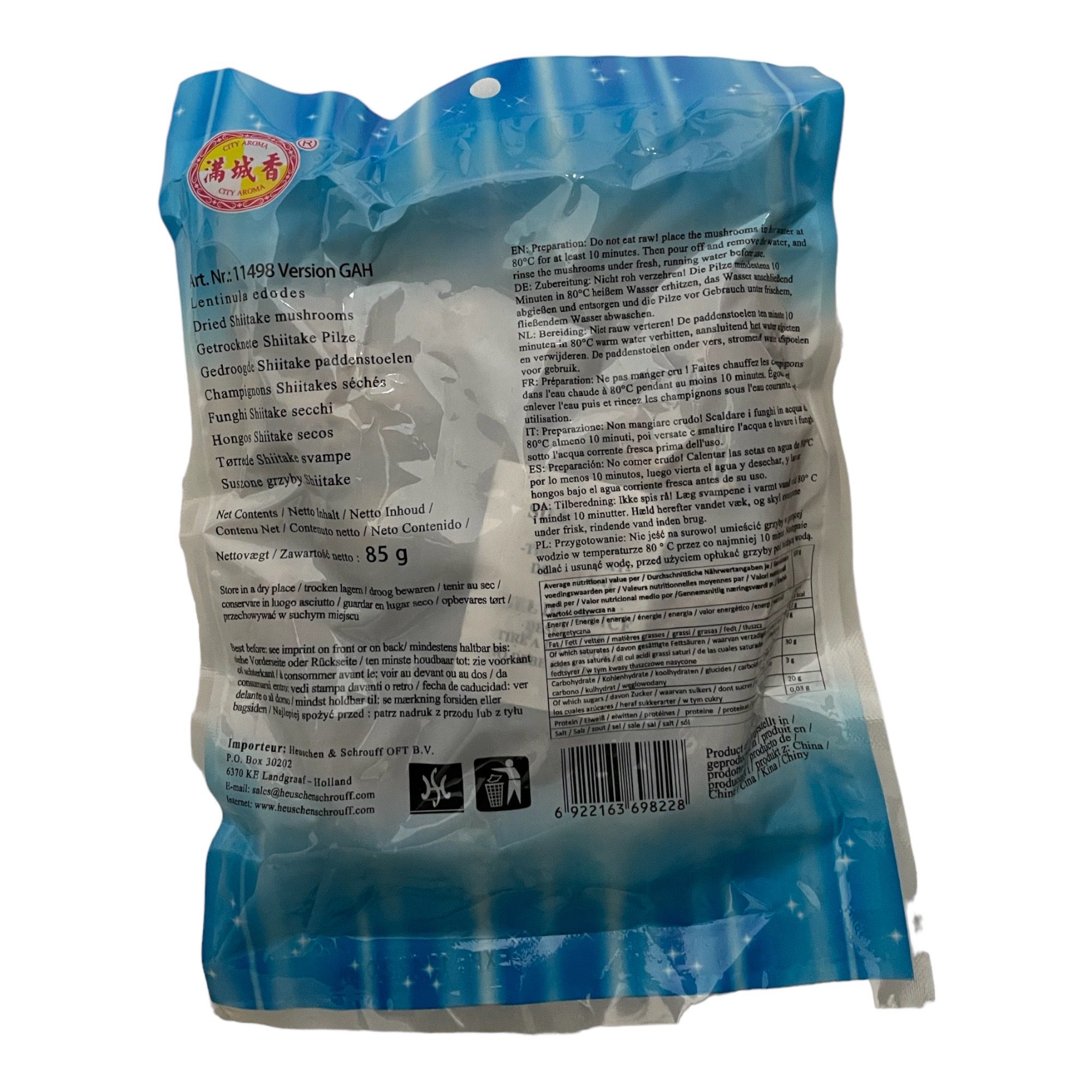 Shitake Mushroom(Pilze) City Aroma 85g - Image 2