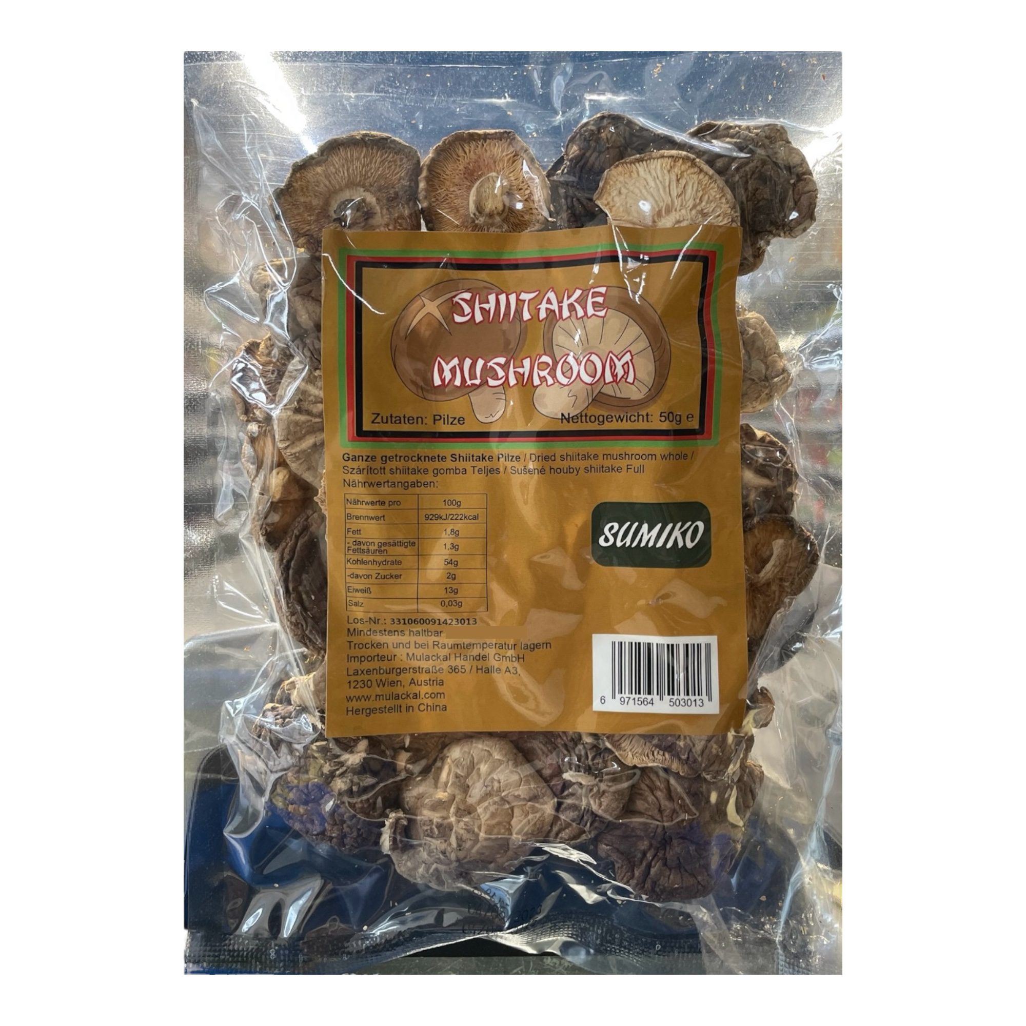 Shiitake Mushroom SUMIKO 50g