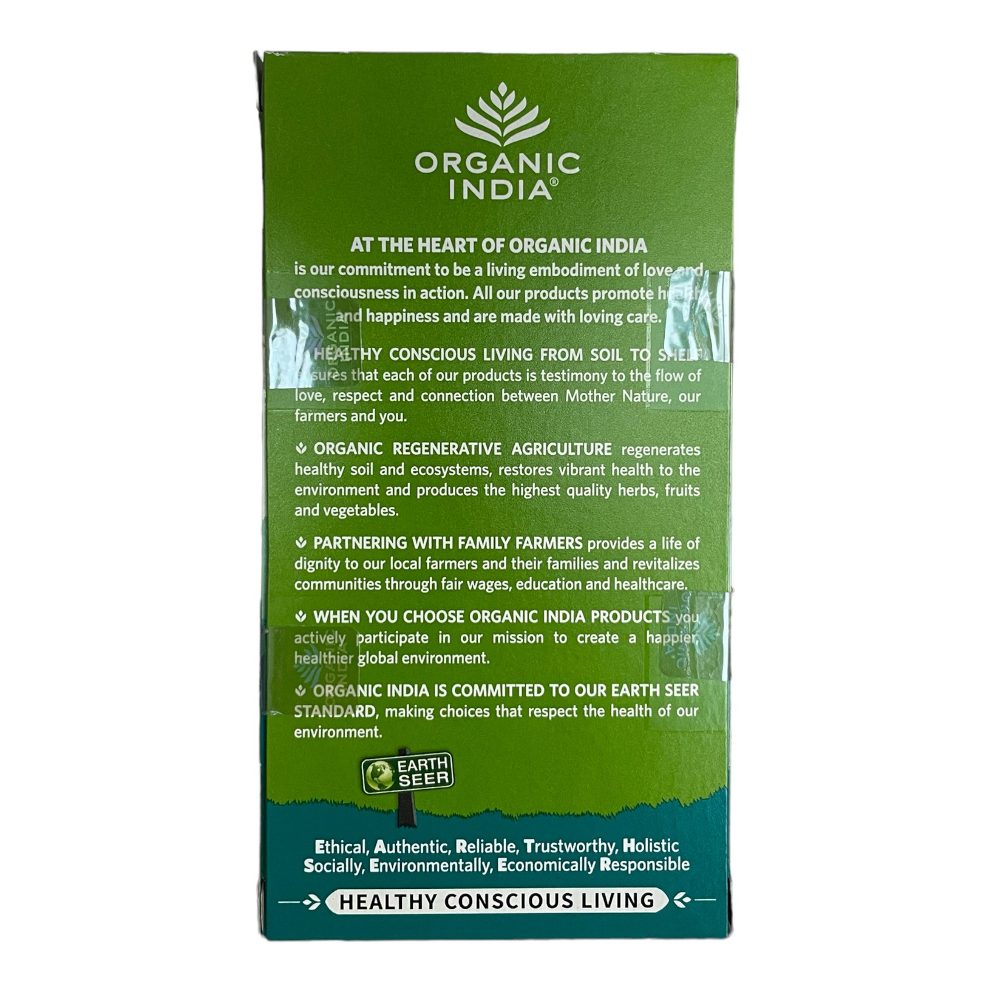 Tulsi Peppermint Refresh ORGANIC INDIA 25Tb 42,5g - Image 3
