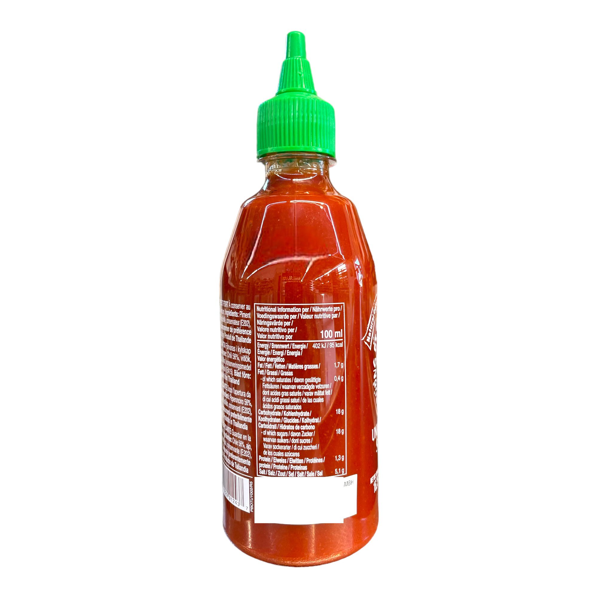Sriracha Hot chilli Sauce Hot UNI-EAGLE 475g - Image 4