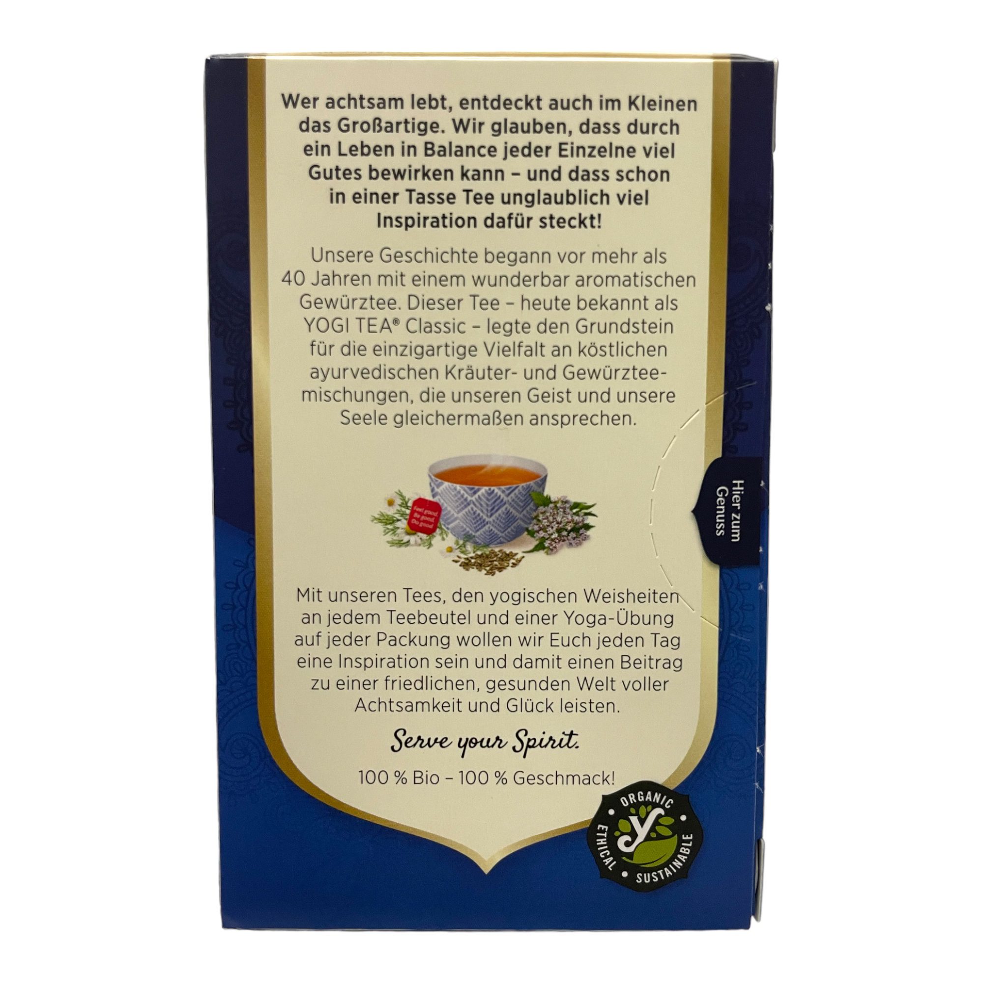 Abend Bio YOGI TEA 30.6g (17 Tea Bags) - Image 3
