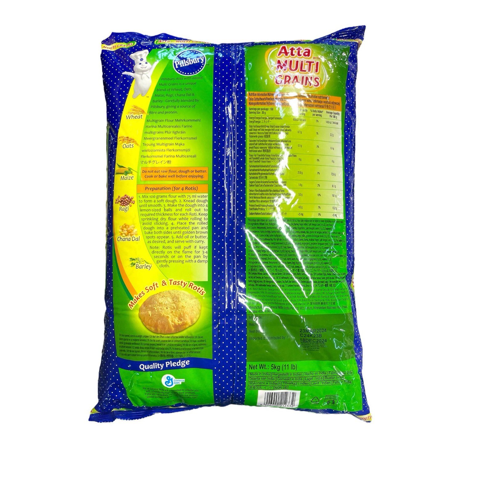 Pillsbury Multigrains Atta 5kgPillsbu5kg - Image 2