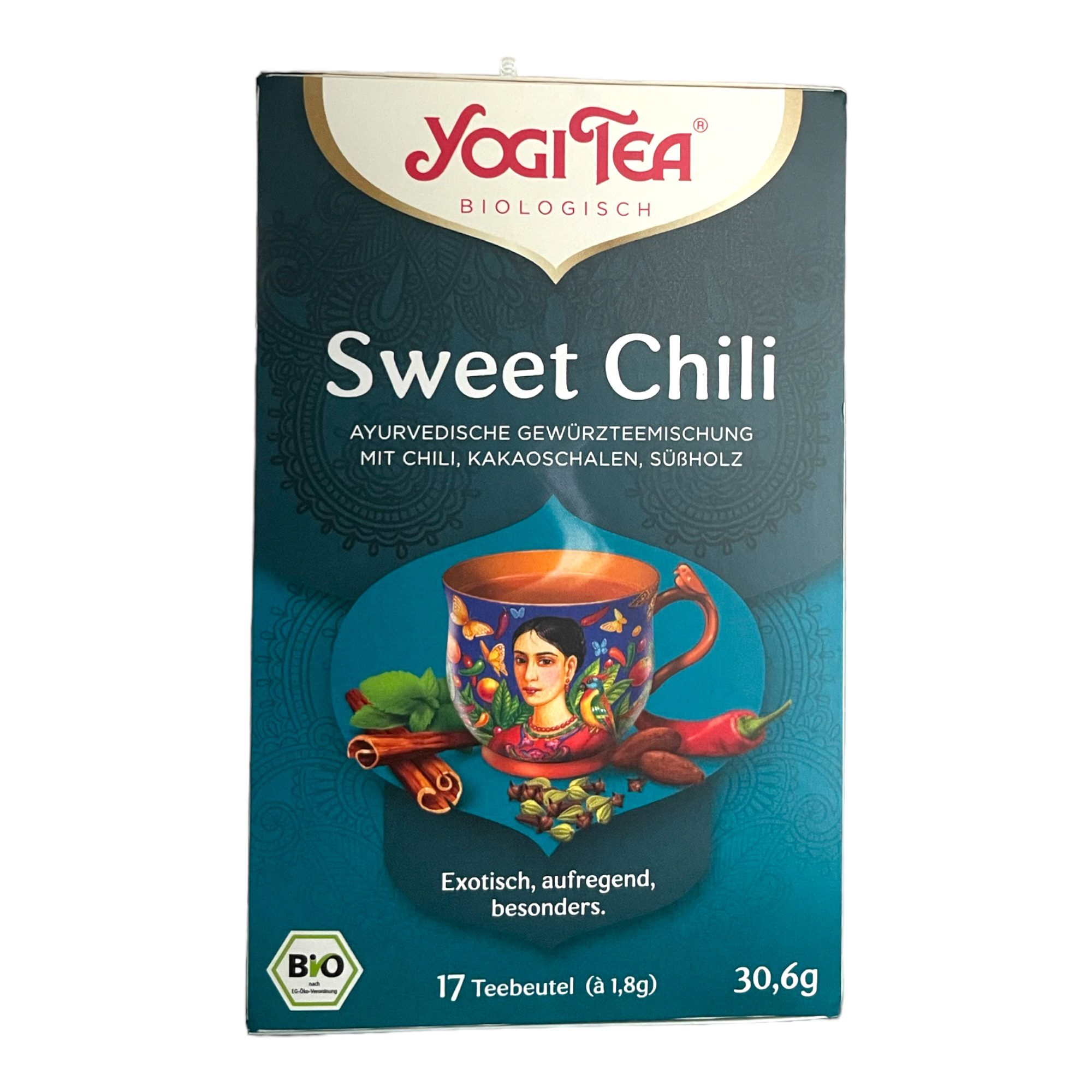 Sweet Chilli Bio YOGI TEA 30.6g (17 Tea Bags)