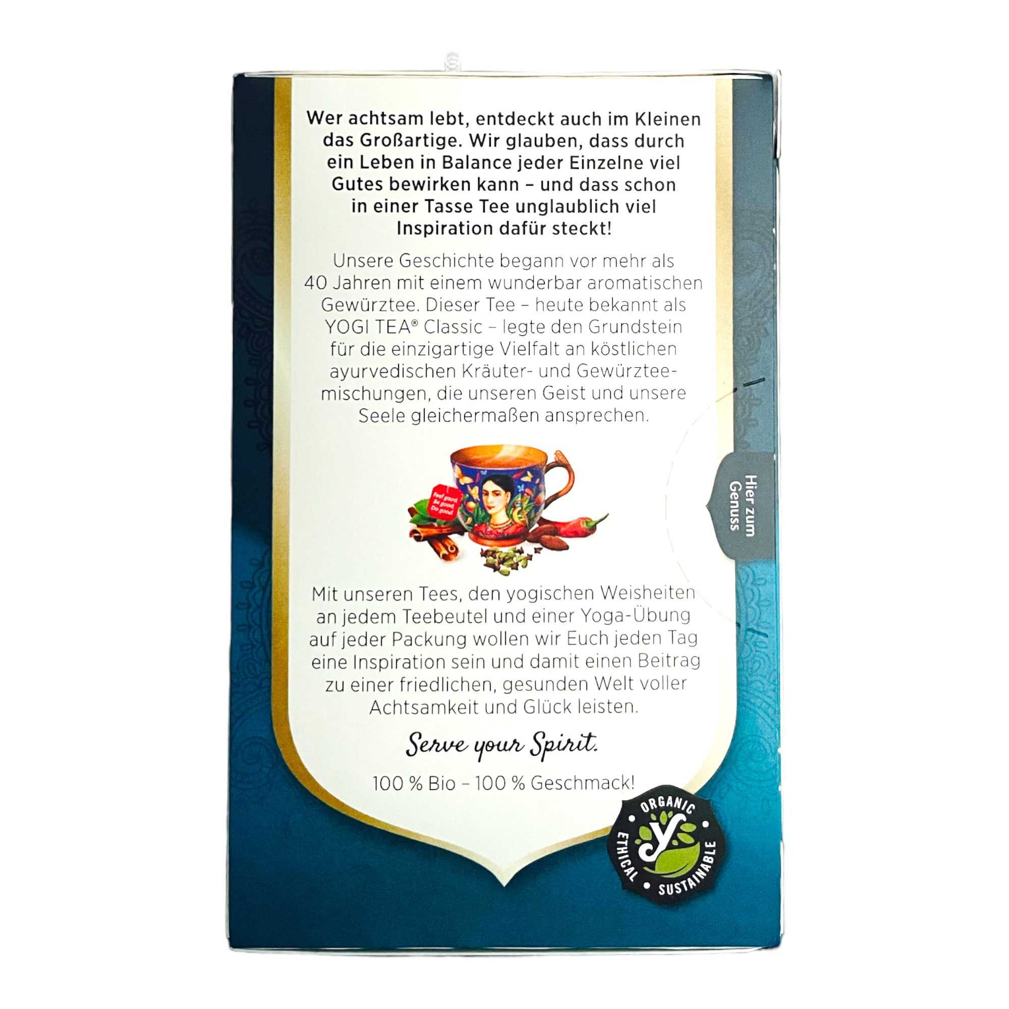 Sweet Chilli Bio YOGI TEA 30.6g (17 Tea Bags) - Image 3