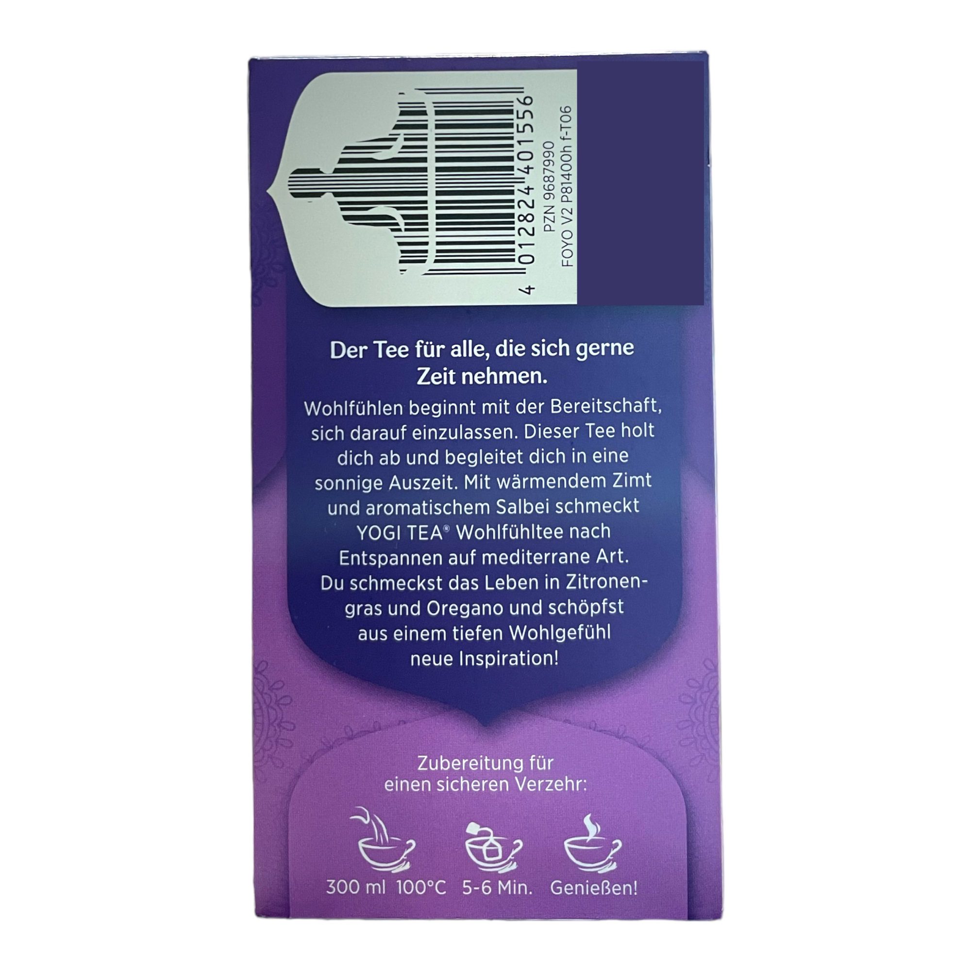 Wohlfühl Tee Bio YOGI TEA 30.6g (17 Tea Bags) - Image 4