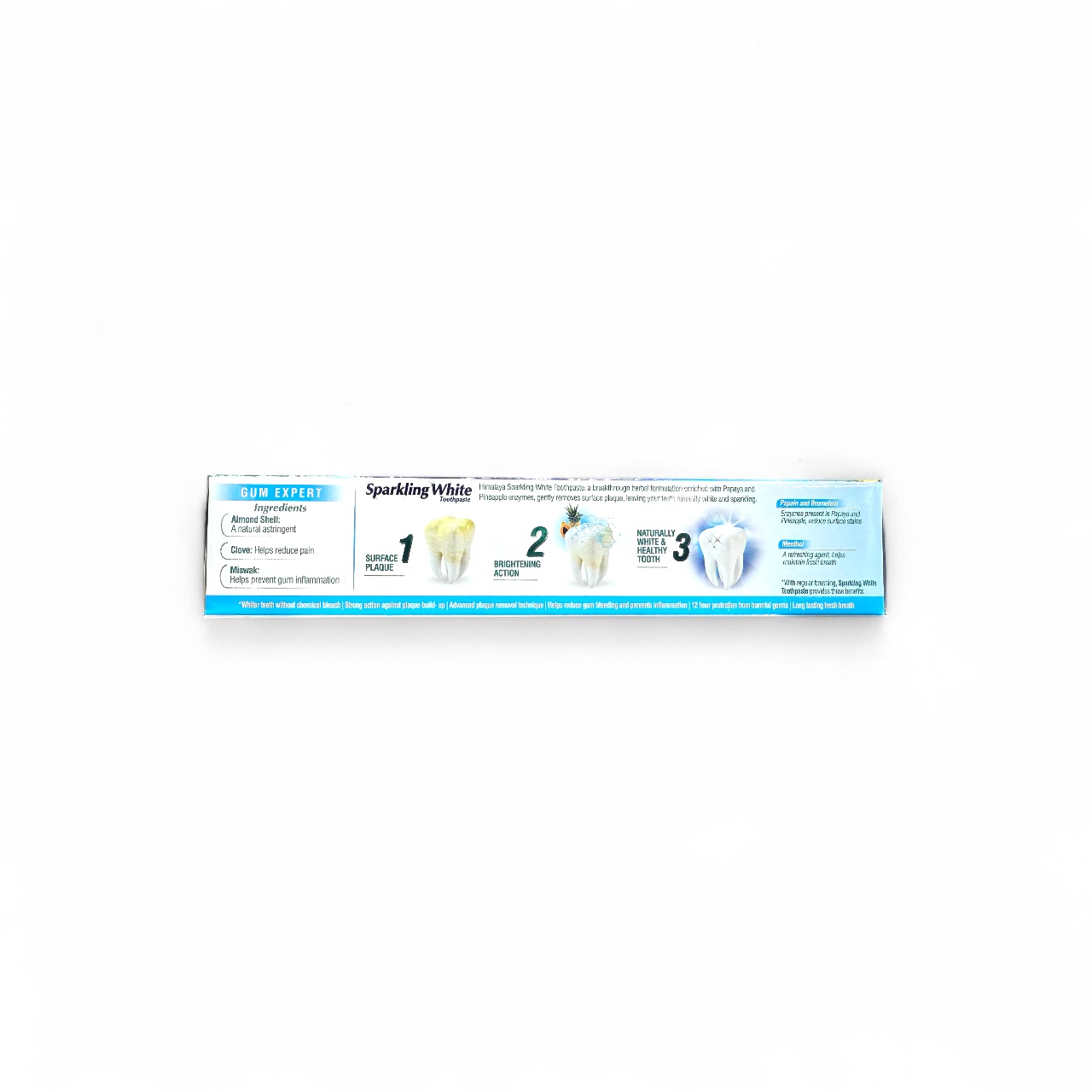 Himalaya Sparkling White Toothpaste 80g - Image 2