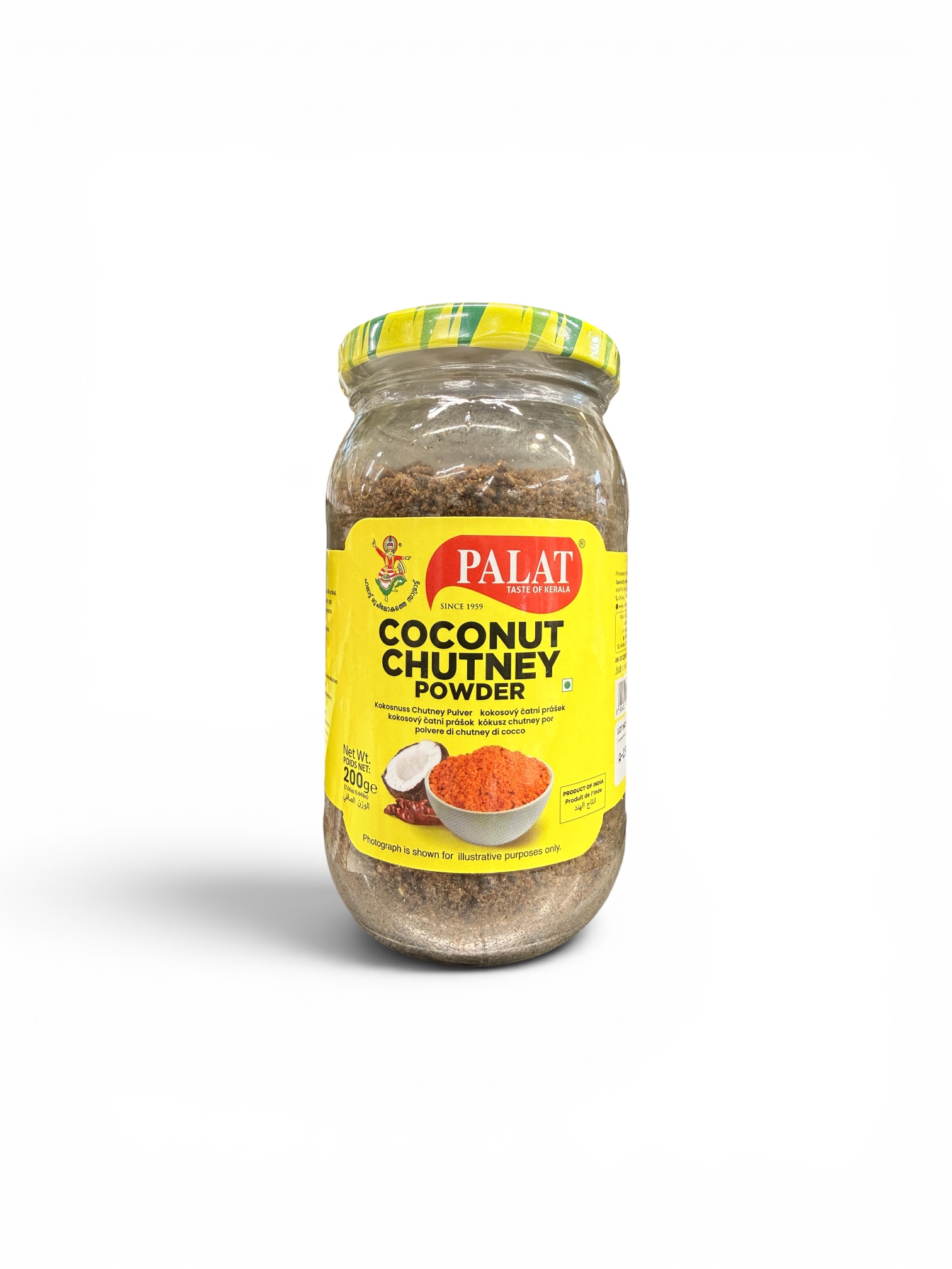 Palat Coconut Chutney Powder 200g Kerala Style Chutney Podi for Idli and Dosa