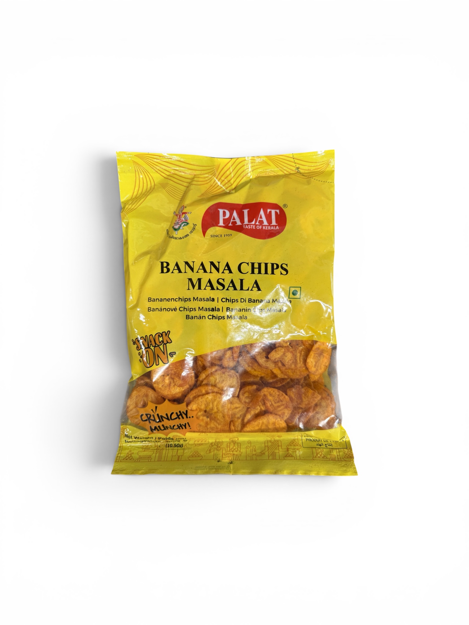 Palat Banana Chips Masala 300g Authentic Kerala Masala Banana Chips Crispy South Indian Snack