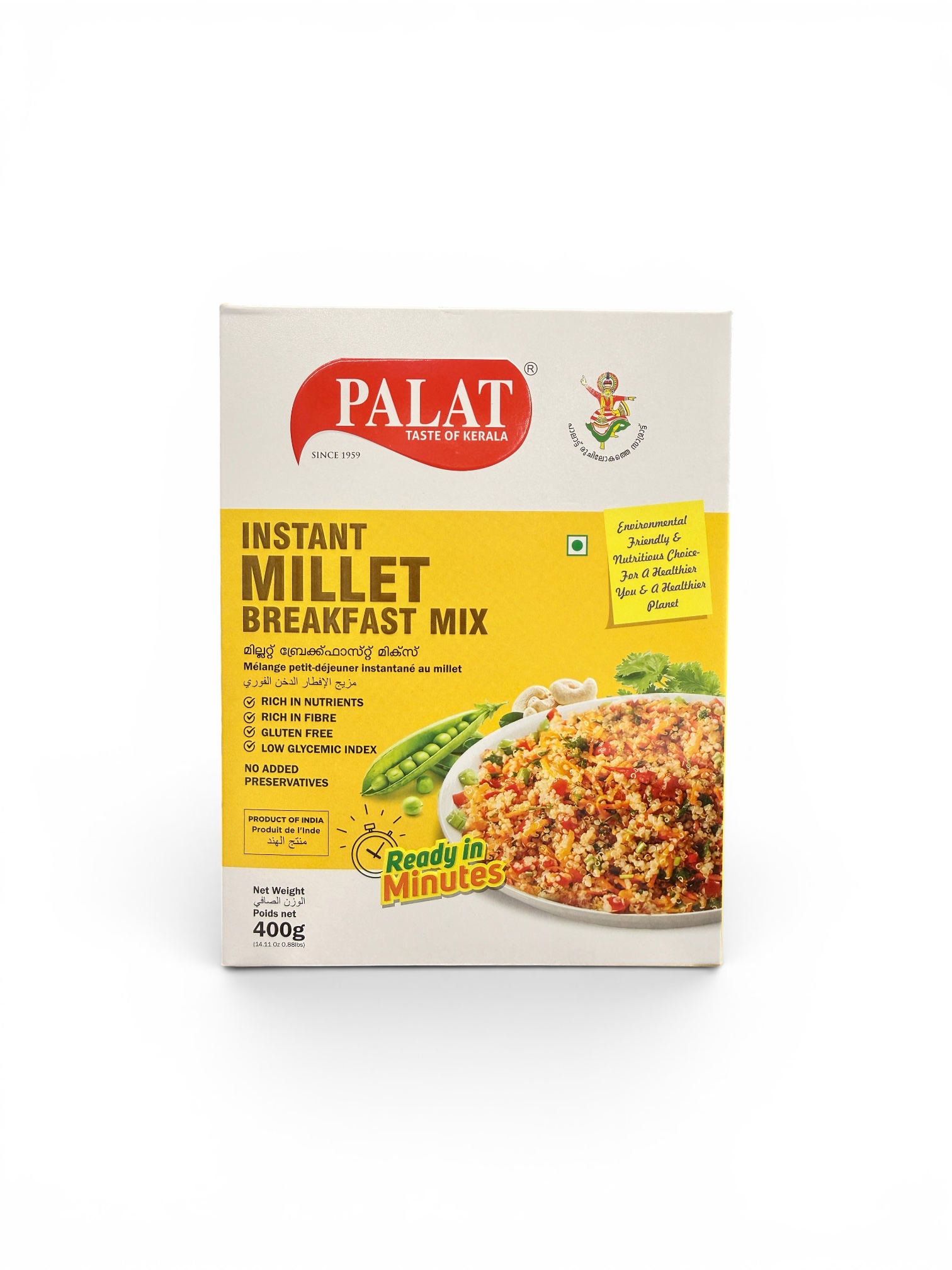 Palat Instant Millet Breakfast Mix 400g Healthy Foxtail Millet South Indian Breakfast Mix