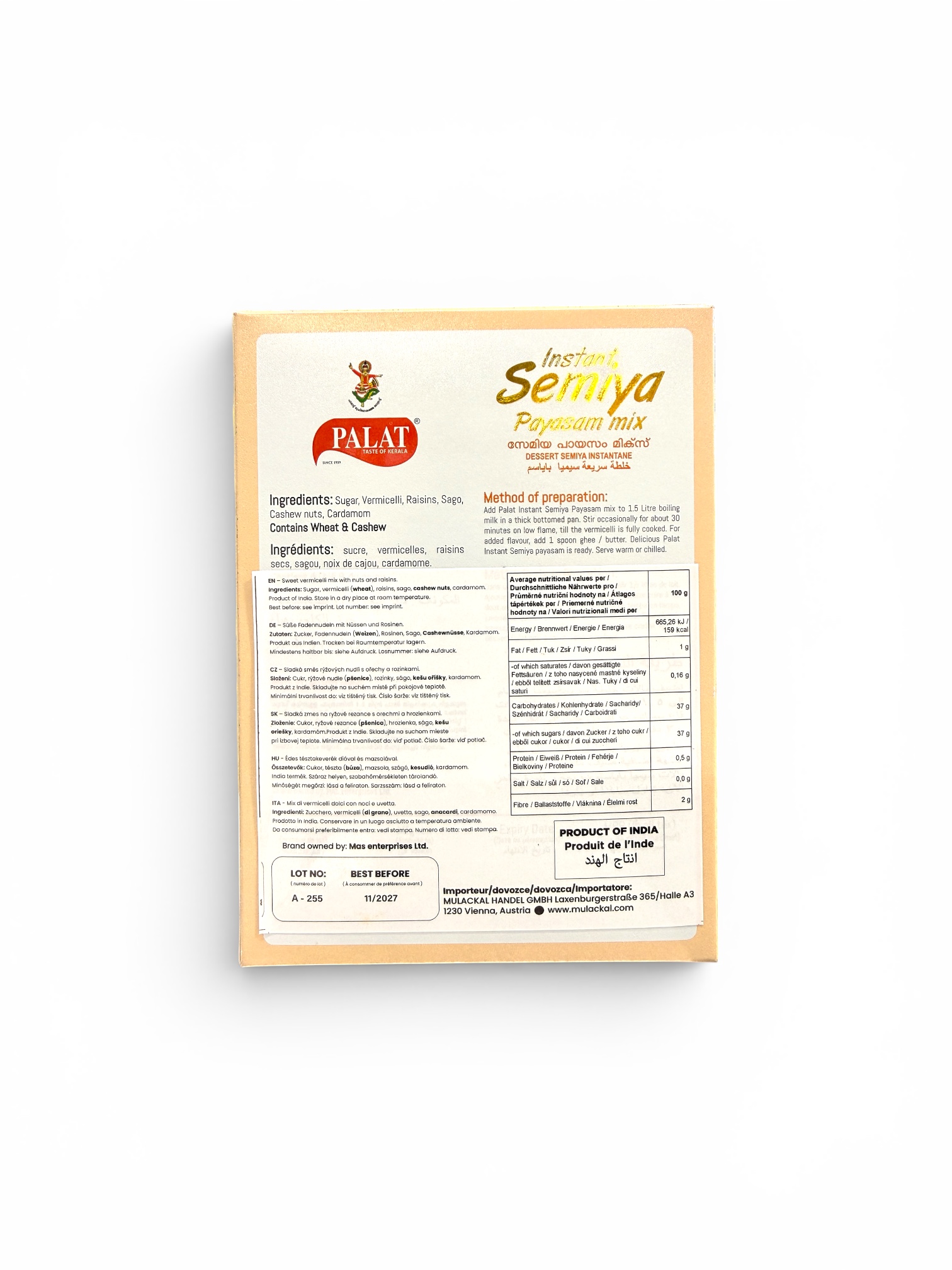 Palat Instant Semiya Payasam Mix 300g - Image 2